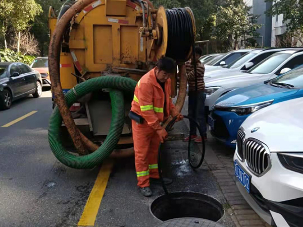 吉水排污管道清淤