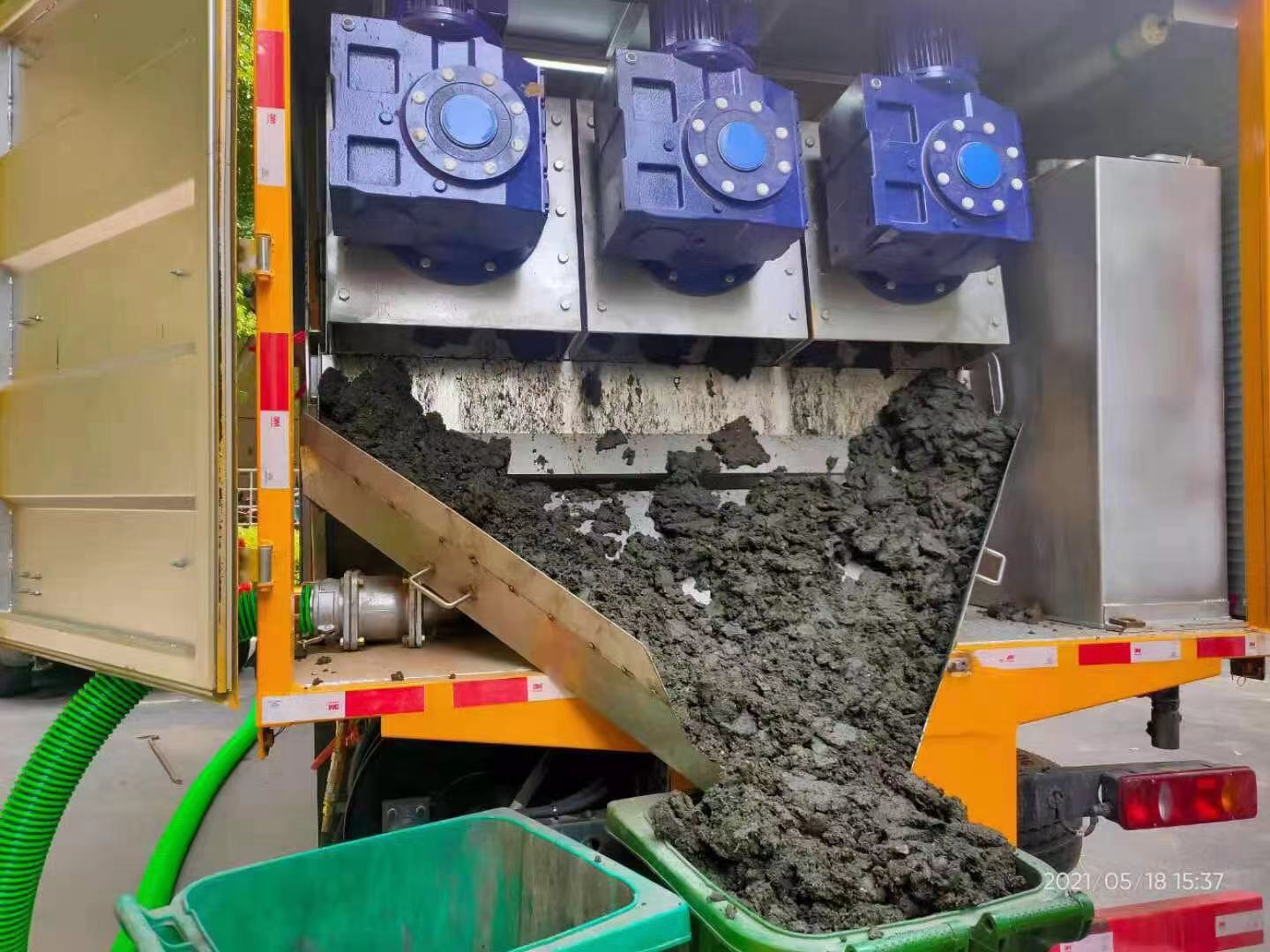 吉水化粪池清掏城市维护站-泥浆净化干湿分离处理